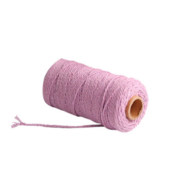 4mm 6mm Various High Quality Colourful Cotton Rope